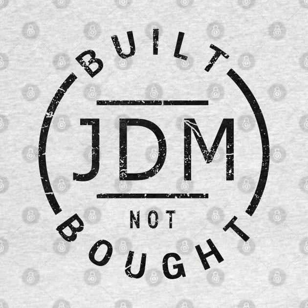 JDM Badge - built not bough by hoddynoddy